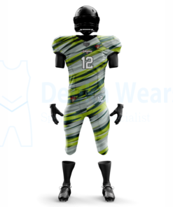 6 Panel American Football Uniform