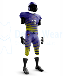 12 Panel American Football Uniform