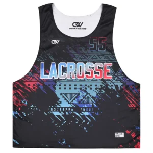 Professional Custom Reversible Lacrosse Pinnies (Wholesale & OEM)