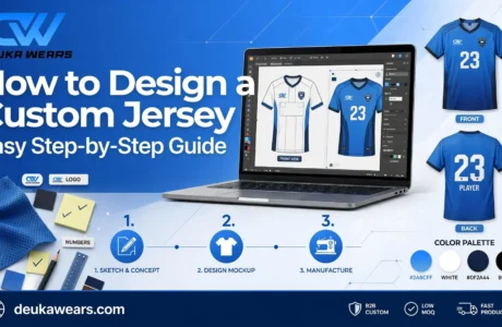 How to design a custom jersey step-by-step guide with jersey mockup