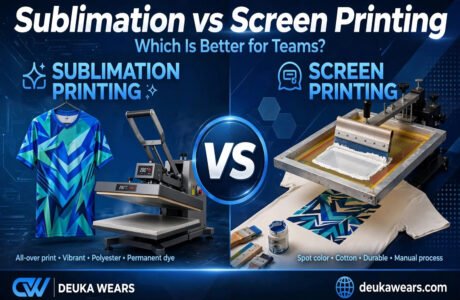 Sublimation vs screen printing which is better for teams