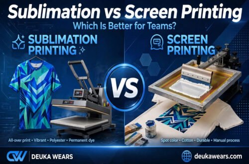 Sublimation vs screen printing which is better for teams